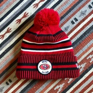 🏈 San Francisco 49ers Cold Weather Knit Beanie 🧶